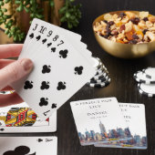 New Yorker Hochzeitsgeschenk Perfektes Paar Spielkarten (In Situ)