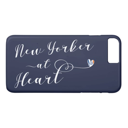 New Yorker im Heart Mobile Phone Case (Rückseite (Horizontal))