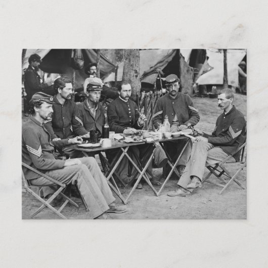New Yorker Infanterie, 1863 Postkarte (Vorderseite)