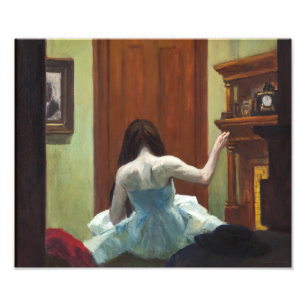 New Yorker Innenraum Edward Hopper Fotodruck