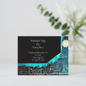 New Yorker Junggeselinnen-Abschied 1927 Einladung (Stehend Vorderseite)