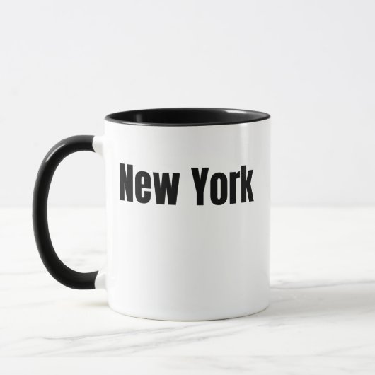 New Yorker Kaffee-Tasse Tasse (Links)