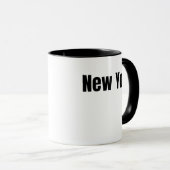 New Yorker Kaffee-Tasse Tasse (VorderseiteRechts)