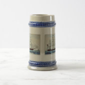New Yorker Klipper - Ives Stein Bierglas (Mittel)