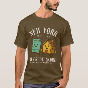 New Yorker Kreditwürdigkeit T-Shirt