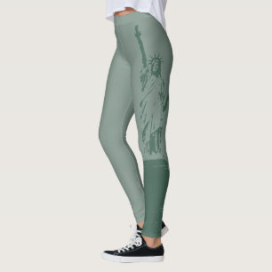 New Yorker Leggings-Freiheitsstatue Leggings