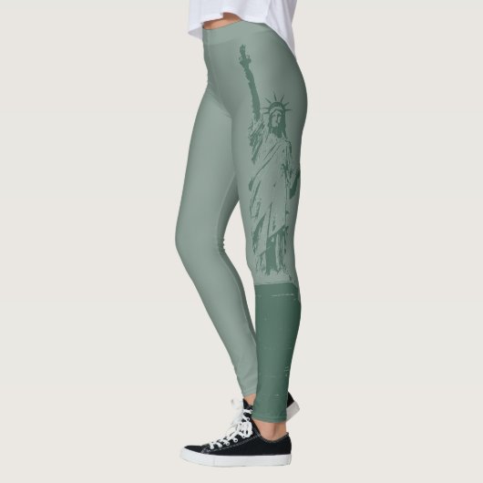 New Yorker Leggings-Freiheitsstatue Leggings (Links)