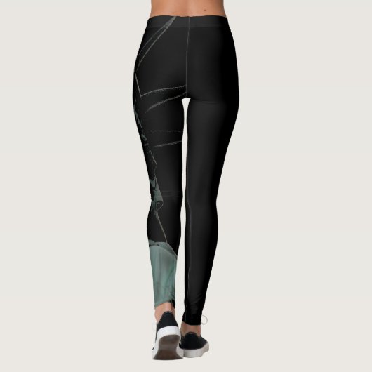 New Yorker Leggings-Freiheitsstatue "Stretchy Pant Leggings (Rückseite)