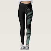 New Yorker Leggings-Freiheitsstatue "Stretchy Pant Leggings (Vorderseite)