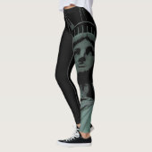 New Yorker Leggings-Freiheitsstatue "Stretchy Pant Leggings (Links)