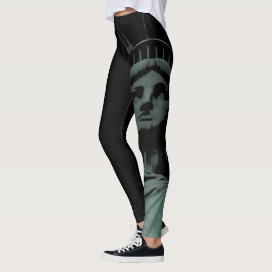 New Yorker Leggings-Freiheitsstatue "Stretchy Pant Leggings (Links)