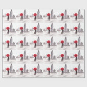 New Yorker Liebe Geschenkpapier (Flach)