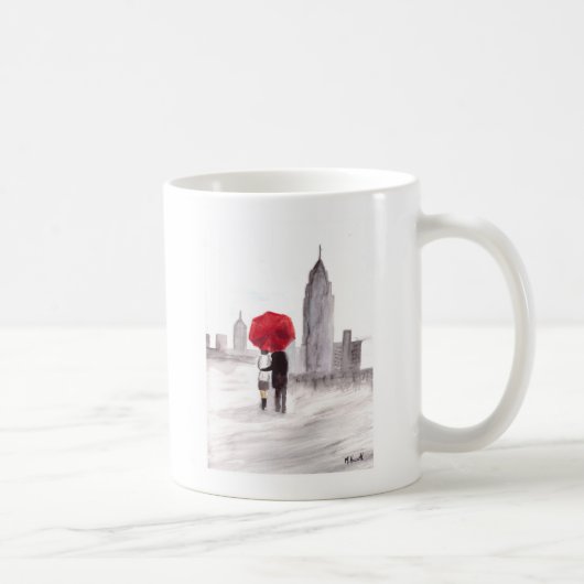 New Yorker Liebe Kaffeetasse (Rechts)