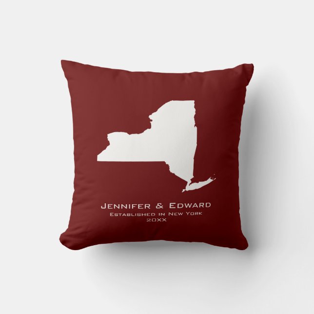 New Yorker Liebe Kissen (Vorderseite)