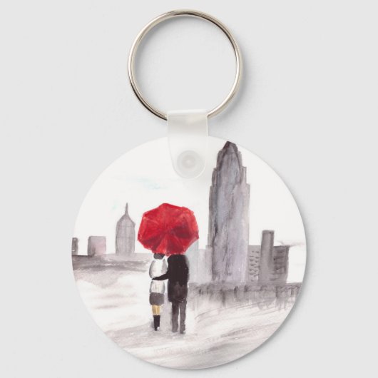 New Yorker Liebe Schlüsselanhänger (Vorderseite)