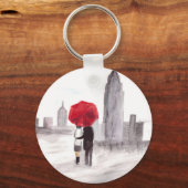 New Yorker Liebe Schlüsselanhänger (Vorderseite)