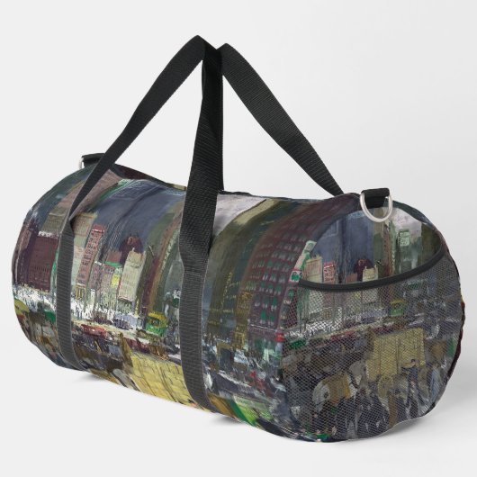 New Yorker Malerei 1911 Duffle Bag (Rechte Ecke)