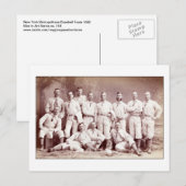 New Yorker Metropoliten Postkarte (Vorne/Hinten)