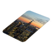New Yorker Morgendämmerung Magnet (Linke Seite)