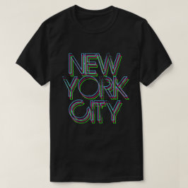 New Yorker Neonlichter T-Shirt