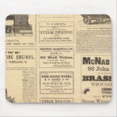 New Yorker Ölwerbung Mousepad (Vorne)