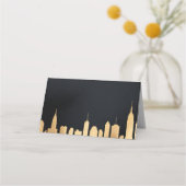 New Yorker Party Platzkarte (Rückseite)