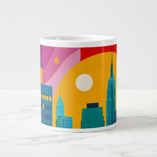New Yorker Pop Art Jumbo-Tasse