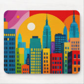New Yorker Pop Art Mousepad (Vorne)