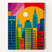 New Yorker Pop Art Notizblock (Rückseite)