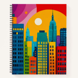 New Yorker Pop Art Notizblock
