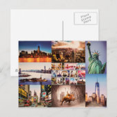 New Yorker Postkarte (Vorne/Hinten)