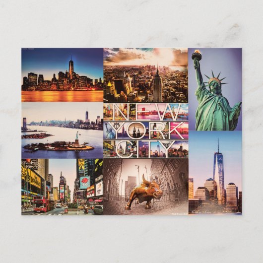 New Yorker Postkarte (Vorderseite)