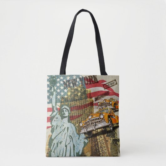 New Yorker Reiseplakat. Tasche (Vorderseite)