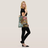 New Yorker Reiseplakat. Tasche (Am Model)