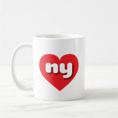 New Yorker Rotes Herz - I Liebe Kaffeetasse (Links)