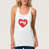 New Yorker Rotes Herz - I Liebe Tank Top (Vorderseite)