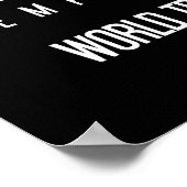 New Yorker Schwarz-Weiß-Poster Poster (Ecke)