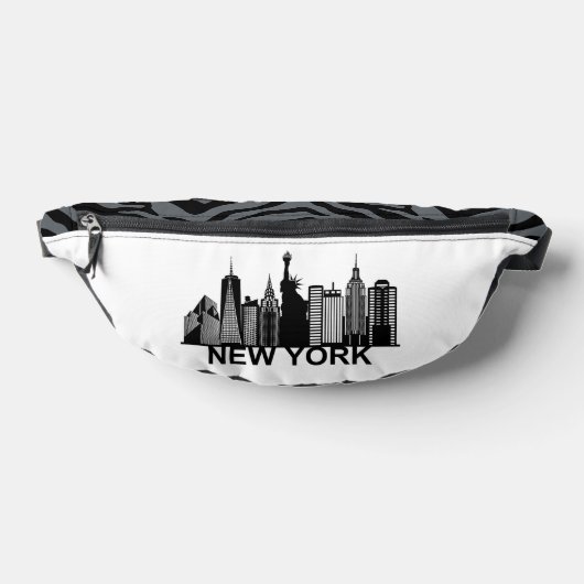 New Yorker Silhouette Bauchtasche (Ablage )