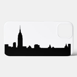 New Yorker Silhouette Black & White Case-Mate iPhone Hülle