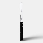 New Yorker Silhouette Case-Mate iPhone Hülle (Rückseite / Links)