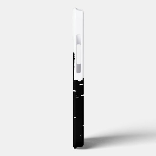 New Yorker Silhouette Case-Mate iPhone Hülle (Rückseite / Links)