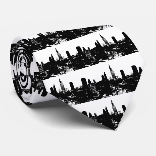 New Yorker Silhouette Krawatte (Gerollt)