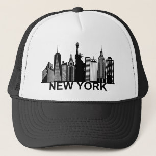 New Yorker Silhouette Truckerkappe