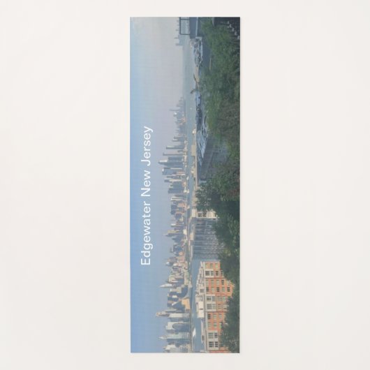 New Yorker Skyline aus Edgewater Yogamatte (Vorderseite)