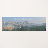 New Yorker Skyline aus Edgewater Yogamatte (Vorderseite (Horizontal))