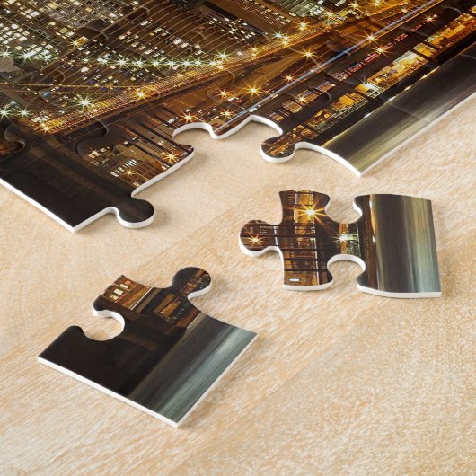 New Yorker Skyline-Brücke Puzzle (Seite)