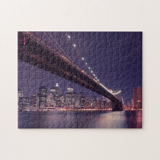 New Yorker Skyline-Brücke Puzzle (Horizontal)