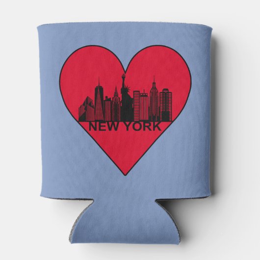 New Yorker Skyline Dosenkühler (Rückseite)