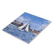 New Yorker Skyline Fliese (Seite)