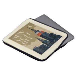 New Yorker Skyline Laptopschutzhülle